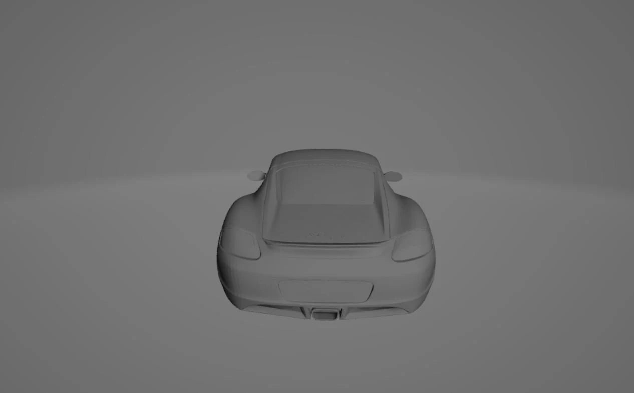 Porsche Cayman 718 S 3D Printing STL File