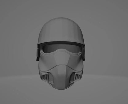 Helldivers 2 Light Gunner Helmet B-08 STL jpg