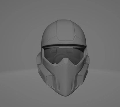 Helldivers 2 Steel Trooper Helmet SA-25 STL jpg