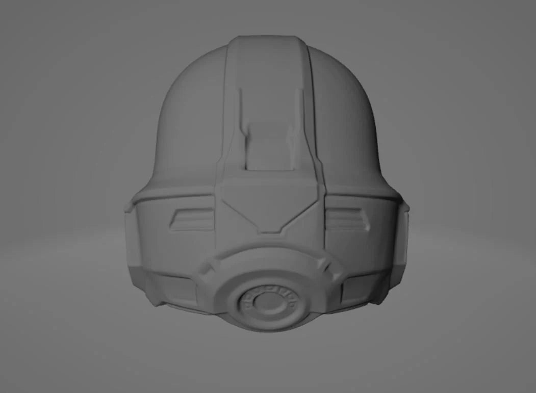 Helldivers 2 Steel Trooper Helmet SA-25 STL jpg