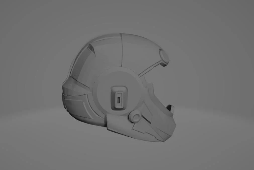 Helldivers 2 Saviour of the Free Helmet DP-53 STL jpg