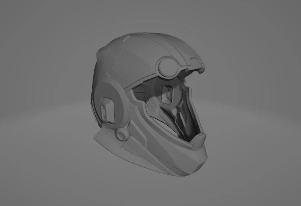 Helldivers 2 Saviour of the Free Helmet DP-53 STL jpg