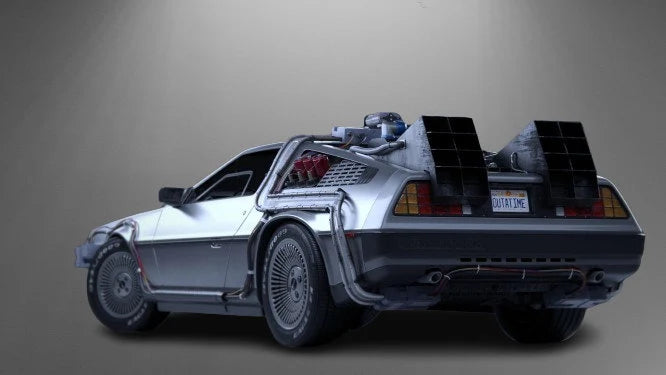 Back to the Future DeLorean stl jpg