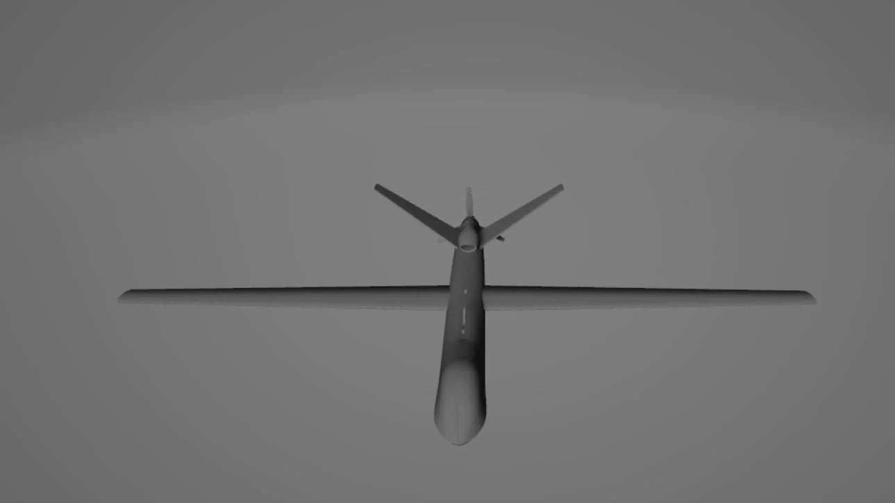 MQ-9 Reaper UAV stl jpg