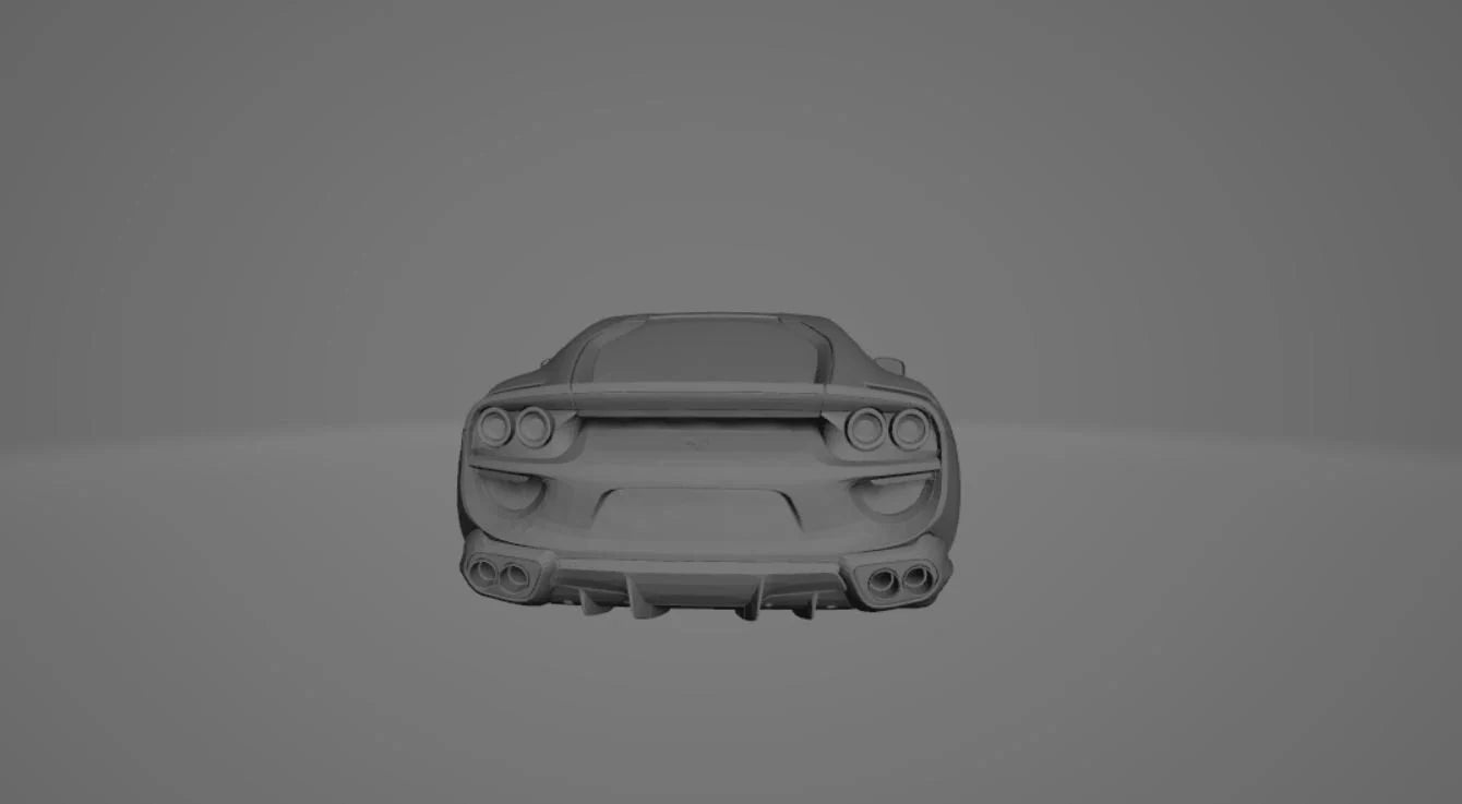 Sleek Ferrari 812 stl jpg