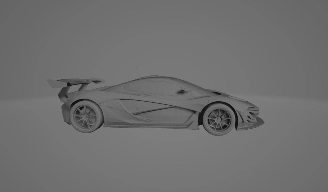 McLaren P1 stl jpg