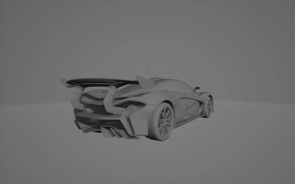 McLaren P1 stl jpg