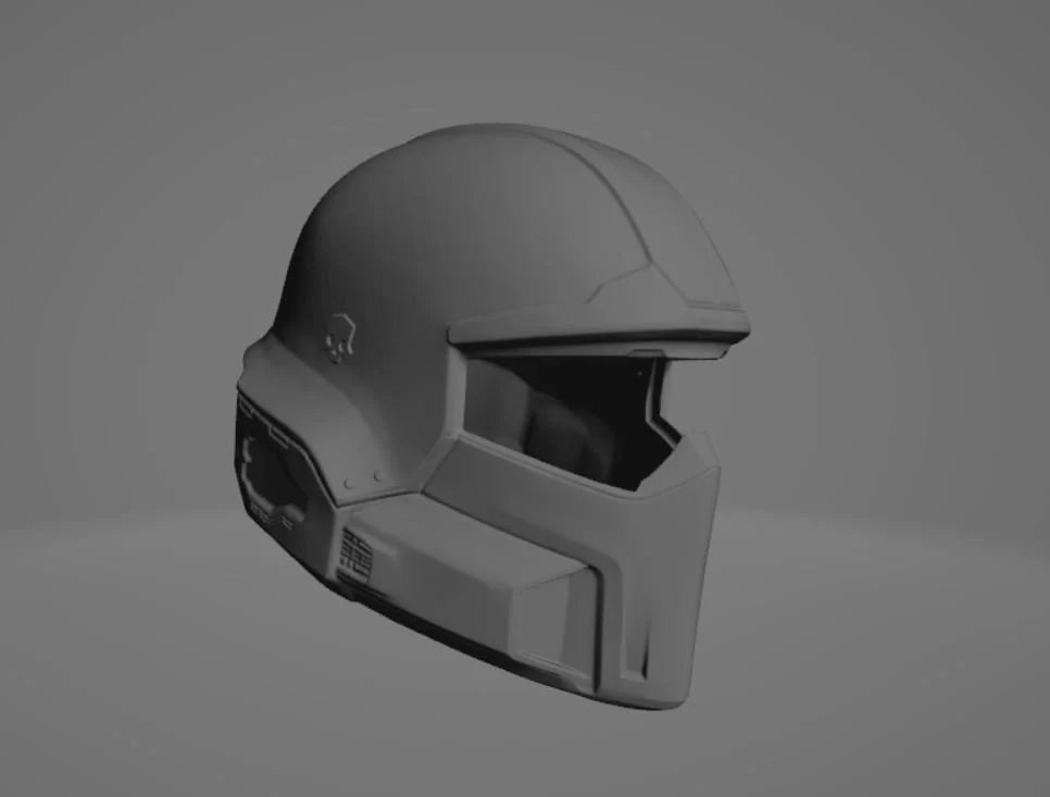 Helldivers 2 Steel Trooper Helmet SA-25 STL jpg