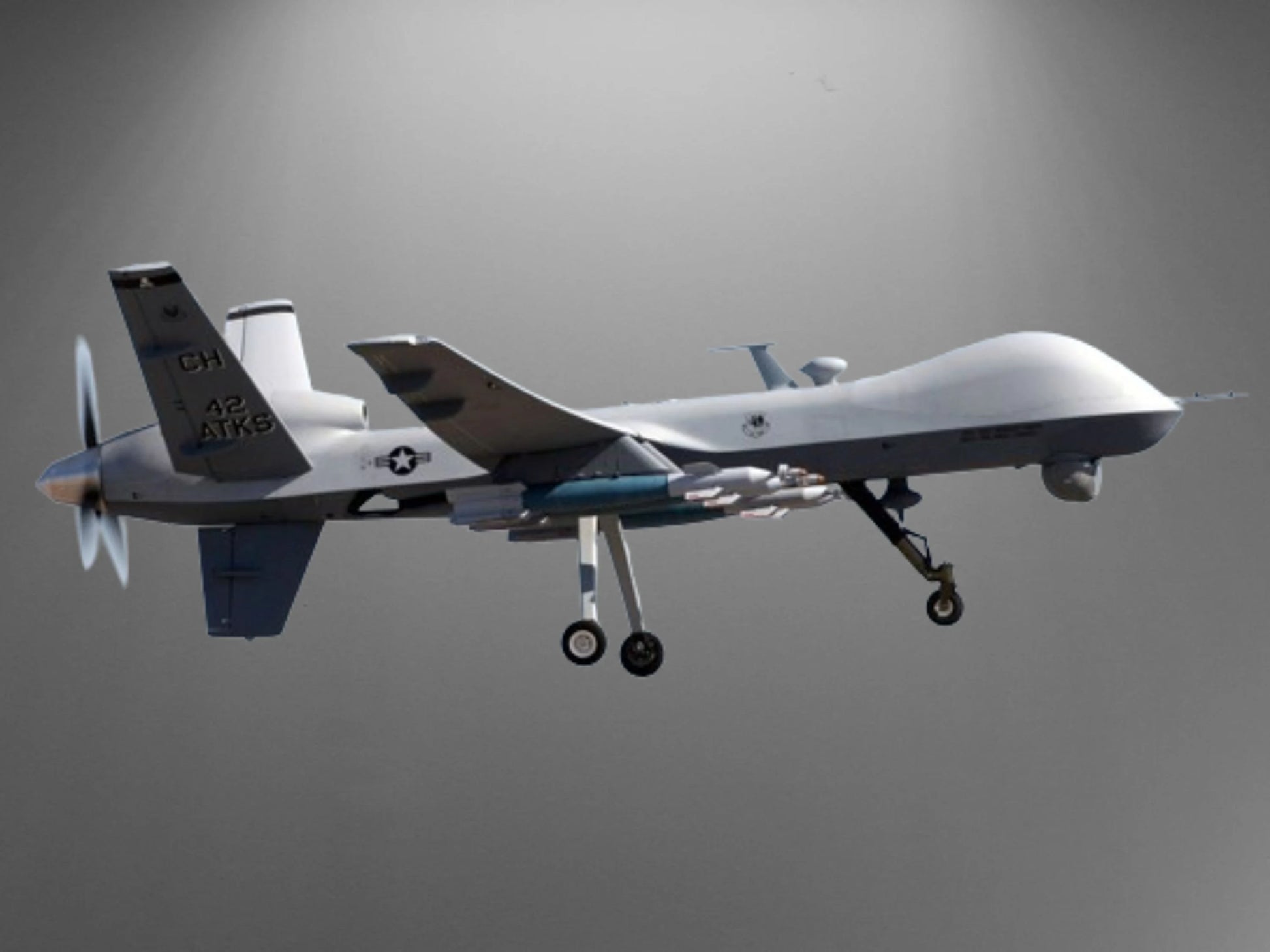 MQ-9 Reaper UAV stl jpg