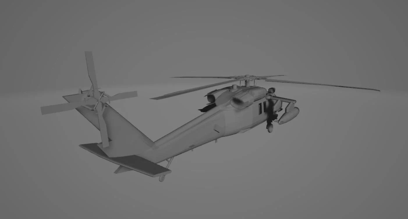 Sikorsky UH-60 Blackhawk stl jpg