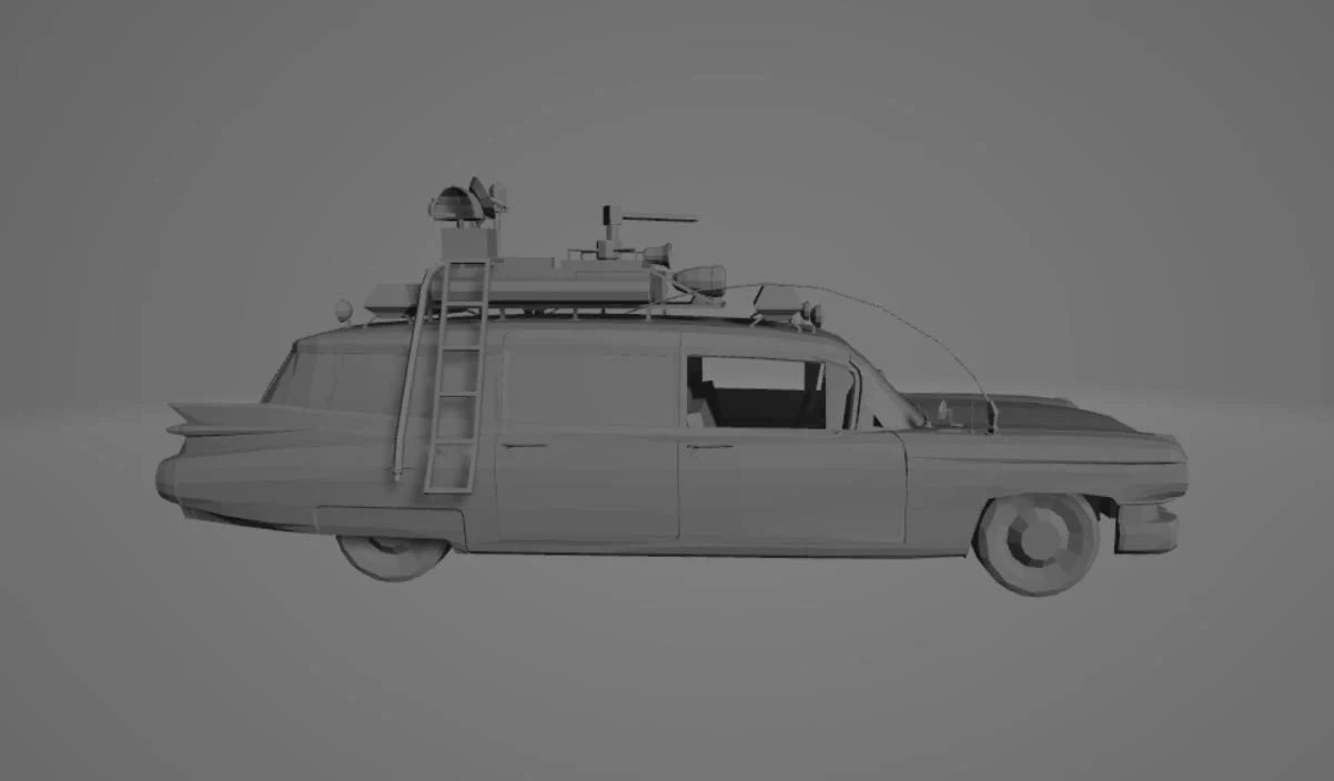 Ecto 1 Ectomobile stl jpg