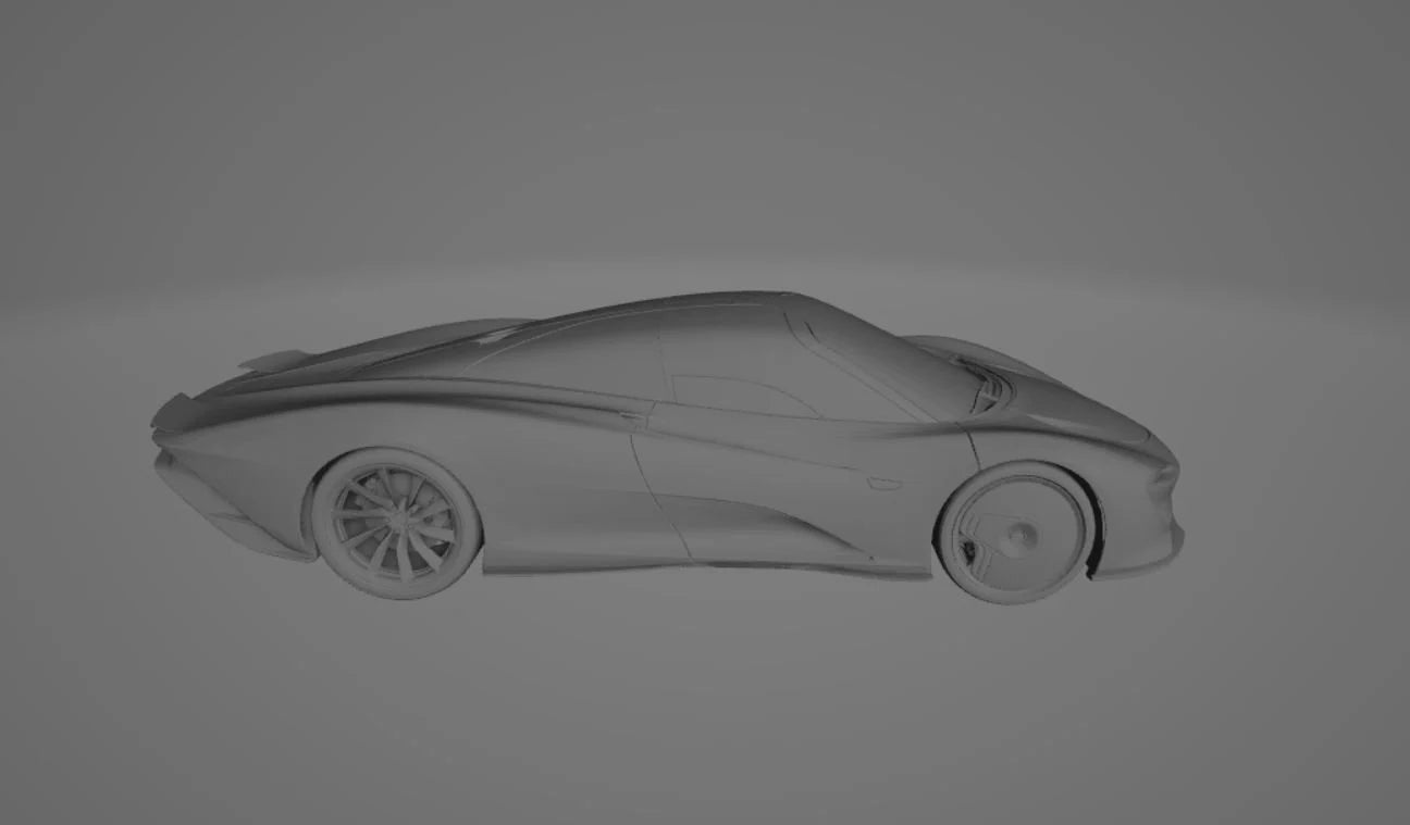 McLaren Speedtail stl jpg