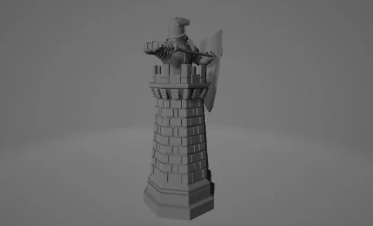 Harry Potter Chess STL jpg