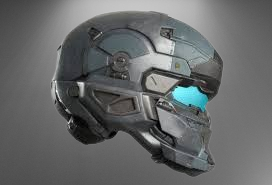 Halo 5 Hunter Helmet stl jpg