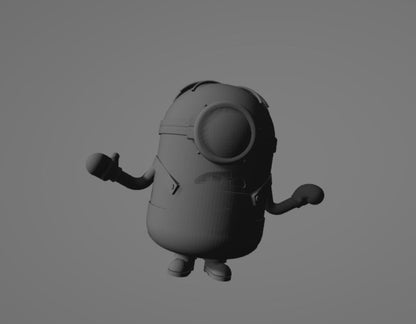 Minion Boxing Champ stl jpg