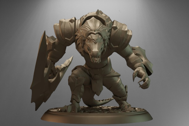 Renekton stl jpg