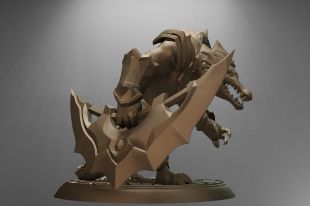 Renekton stl jpg